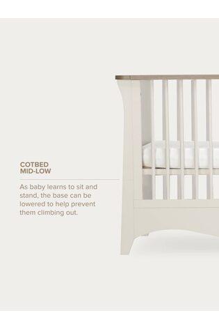 CuddleCo Cashmere Clara Cot Bed - Image 2 of 6