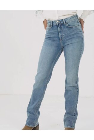 FatFace Light Blue Brooke Bootcut Jeans - Image 2 of 7