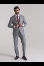 Skopes Grey Slim Fit Anello Check Suit Jacket - Image 1 of 1