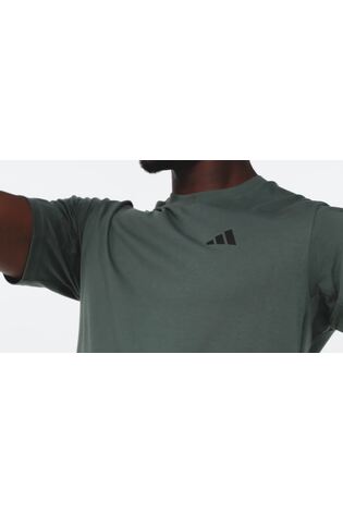 adidas Light Grey Train Essentials Feelready Training T-Shirt - Image 2 of 8