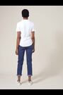 White Stuff White Pocket Penny Jersey 100% Cotton Shirt - Image 2 of 7