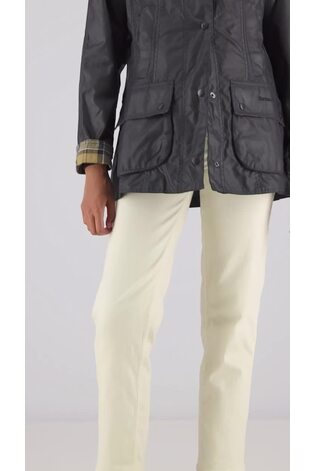 Barbour® Navy Beadnell Classic Wax Jacket