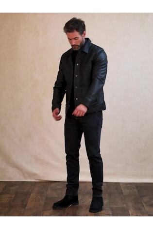 Svart - Lakeland Leather Endmoor Jakke - Bilde 2 av 9