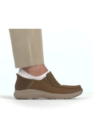 Skechers Dark Brown Parson Oswin Shoes - Image 2 of 6