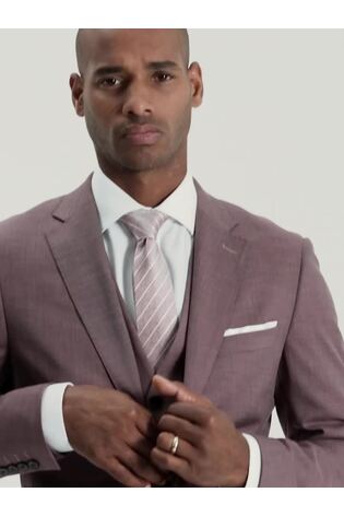 Punainen - Kape istuvuus - Skopes Istuva; räätälöity Fit Lucien Puku Takki - Kuva 2 / 6