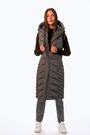Roman Grey Chevron Quilted Hooded Gilet - Image 2 of 6