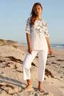 Roman Floral Mono Print Top - Image 2 of 7