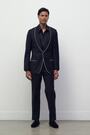 Reiss Midnight Navy Leo Suit Trousers - Image 2 of 7