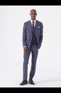 Skopes Blue Tailored Fit Irwin Windowpane Check Suit Jacket - Image 1 of 1