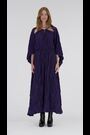 leem Purple Cut-Out Plissé Dress - Image 2 of 6
