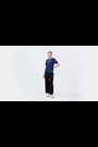 adidas Navy Blue Mini Embroidery Graphic T-Shirt - Image 2 of 7