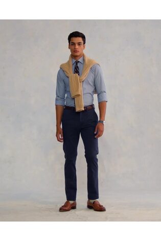 Polo Ralph Lauren Blue Flat Trousers - Image 2 of 6