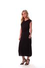 Roman Purple Petite Sparkle Stretch Drape Dress - Image 2 of 4