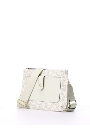 Lauren Ralph Lauren Jamey Monogram Logo Coated Canvas Cross-Body Bag - Image 2 of 9