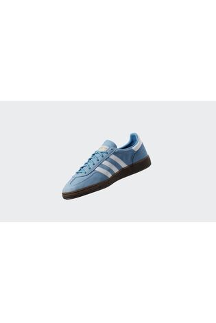 adidas Originals Light Blue Handball Spezial Trainers - Image 2 of 9