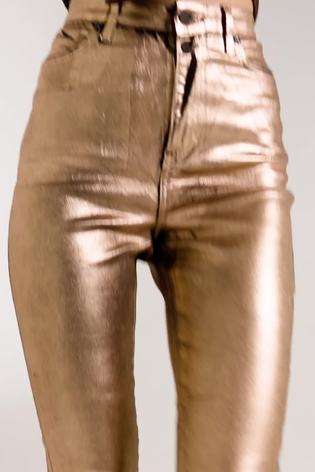 Buy Bronze Foil Ultra High Rise Skinny Jeans from Next Luxembourg