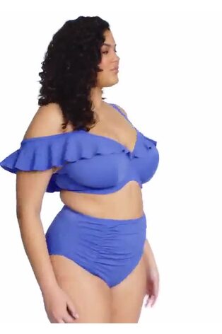 Elomi Plain Sailing Underwire Plunge Bikini Top - Image 2 of 5 Elomi Plain Sailing Underwire Plunge Bikini Top - Image 2 of 5