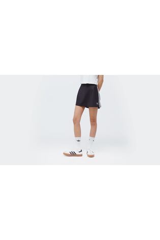 Schwarz - adidas originals 3 Stripe Mini Skirt - Bild 2 von 7