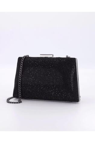Dune black clutch bag 2025