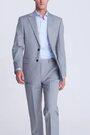 MOSS Grey Slim Stretch Suit: Jacket - Image 2 of 8
