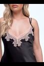 Ann Summers Black Satin Sorella Maxi Chemise Nightie - Image 2 of 4