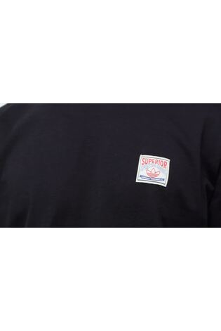 adidas Originals Black Loose Wabash T-Shirt - Image 2 of 6 adidas Originals Black Loose Wabash T-Shirt - Image 2 of 6