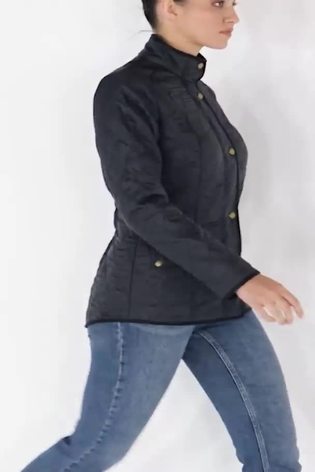 Barbour cavalry quilted jacket navy 2025