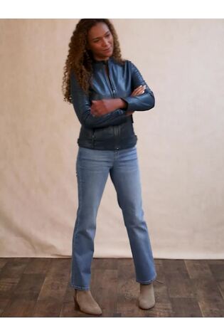 Lakeland Leather Blue Threlkeld Jacket - Image 2 of 8