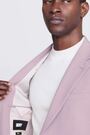 DKNY Dusty Pink Slim Fit Suit - Jacket - Image 2 of 8