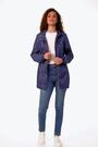 Roman Blue Shower Resistant Longline Jacket - Image 2 of 6