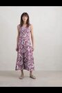 Seasalt Cornwall Purple Shelter Bay Sleeveless Jersey Midi Dress - Image 2 of 6