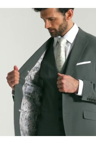 Skopes Green Tailored Tailored Fit Beckett Suit Jacket - Image 2 of 8