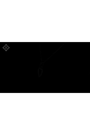The Diamond Store White Diamond Heart Necklace 0.20ct Channel Set in 9K Gold Tone - Image 2 of 2