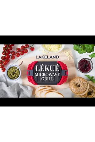 Lakeland Pewter Grey Lekue Microwave Grill