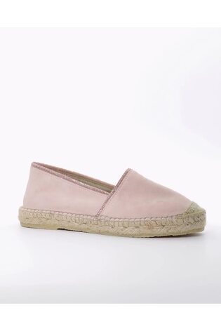 Dune London Pink Diamanté Trim Genivee Espadrilles - Image 2 of 7 Dune London Pink Diamanté Trim Genivee Espadrilles - Image 2 of 7