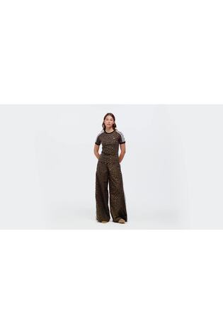 adidas Originals Animal Leopard Firebird Oversized Track Tracksuit Joggers - Image 2 of 7