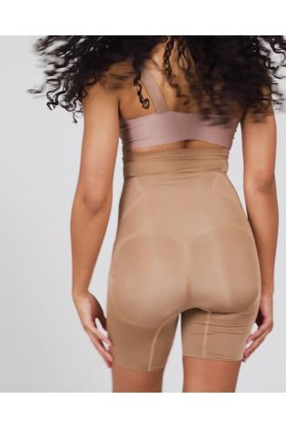 Reiss Nude Spanx Shapewear High Rise Mid-Thigh Shorts