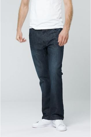 Dunkles Tintenblau - Bootcut-Jeans aus Baumwolle - Bild 2 von 12
