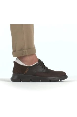 Skechers Brown Garza Gervin Slip In Shoes - Image 2 of 4