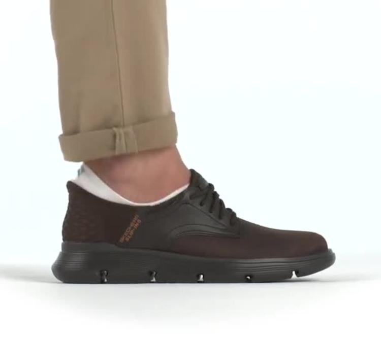 Buy Skechers Brown Garza Gervin Slip In Shoes from Next USA