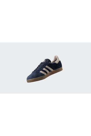 adidas Originals Gazelle Trainers Navy Blue - Image 2 of 12