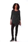 Roman Blue Glitter Hanky Hem Tunic Stretch Top - Image 2 of 6