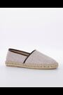 Creme - Dune London Bronko Piping Canvas Espadrilles - Bild 2 von 7