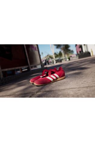 adidas Red Barreda Mary Jane Ballet Trainers - Image 2 of 18