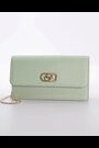 Dune London Green Sapphire Branded Phone Cross-Body Bag - Image 2 of 6