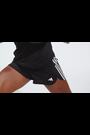 adidas Black Pacer Woven Shorts - Image 2 of 6