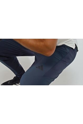 adidas Blue Designed for Training Hybrid Joggers - Image 2 of 7 adidas Blue Designed for Training Hybrid Joggers - Image 2 of 7