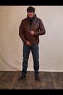 Σκούρο καφετί - Lakeland Leather Gosforth Δερμάτινο μπουφάν - Εικόνα 2 από 9