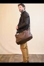 Lakeland Leather Brown Medium Hutton Holdall - Image 2 of 9