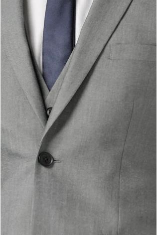 Light Grey Tailored Suit Trousers